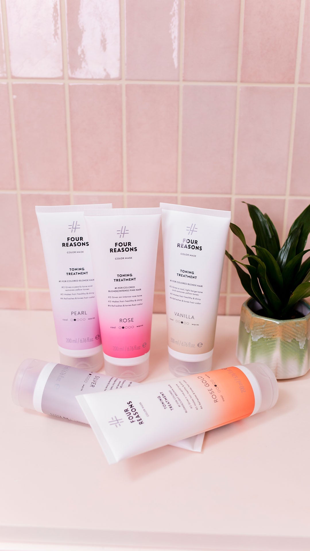 Zomerse Lokken? Ontdek de Four Reasons Color Mask bij DAMICE