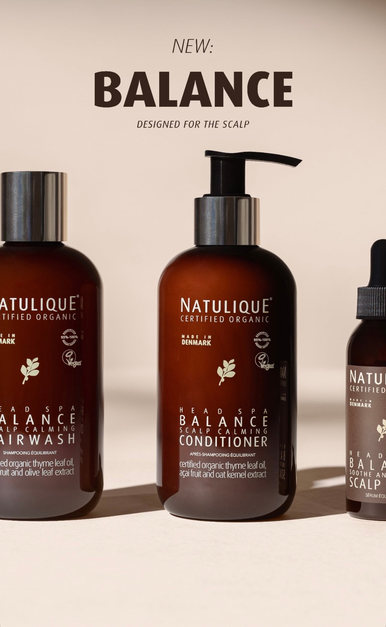 🌿 Kalmeer je hoofdhuid en herstel de balans – Ontdek de nieuwe Natulique Balance-lijn
