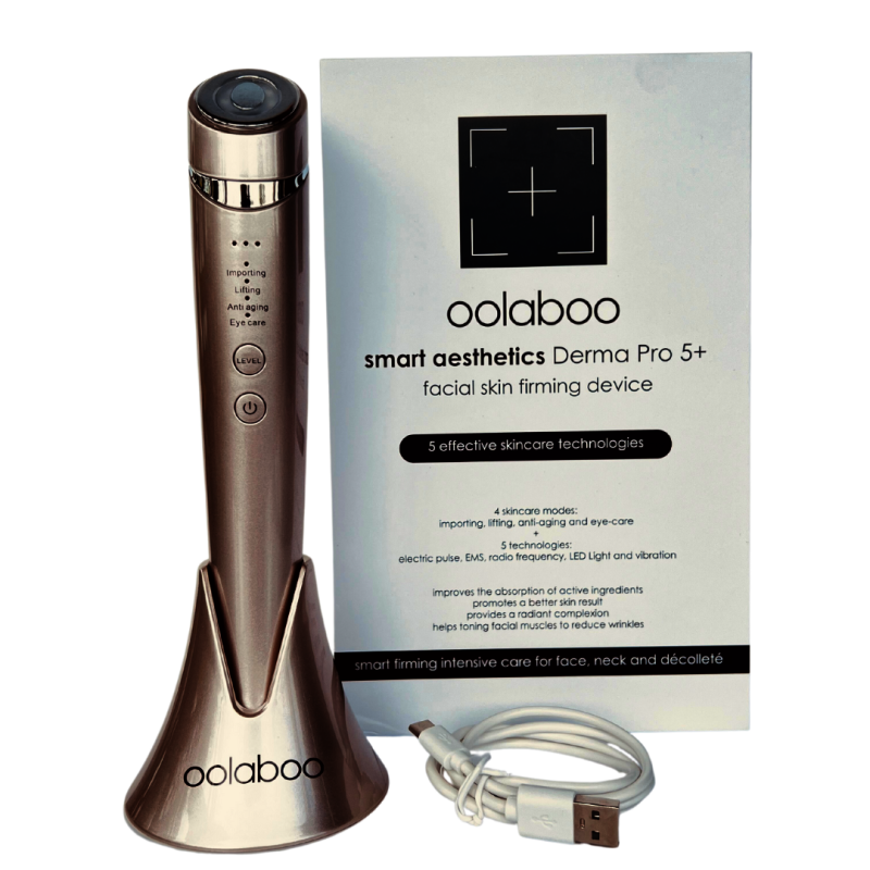 
                  
                    OOLABOO - SMART Aesthetics Derma Pro 5+ | Thuis huidverjonging & anti-aging device
                  
                