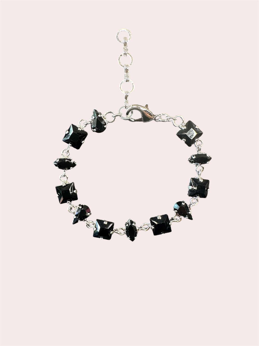 DAMICE Blossom Zilveren Armband - Swarovski Kristallen Perfect Cadeau