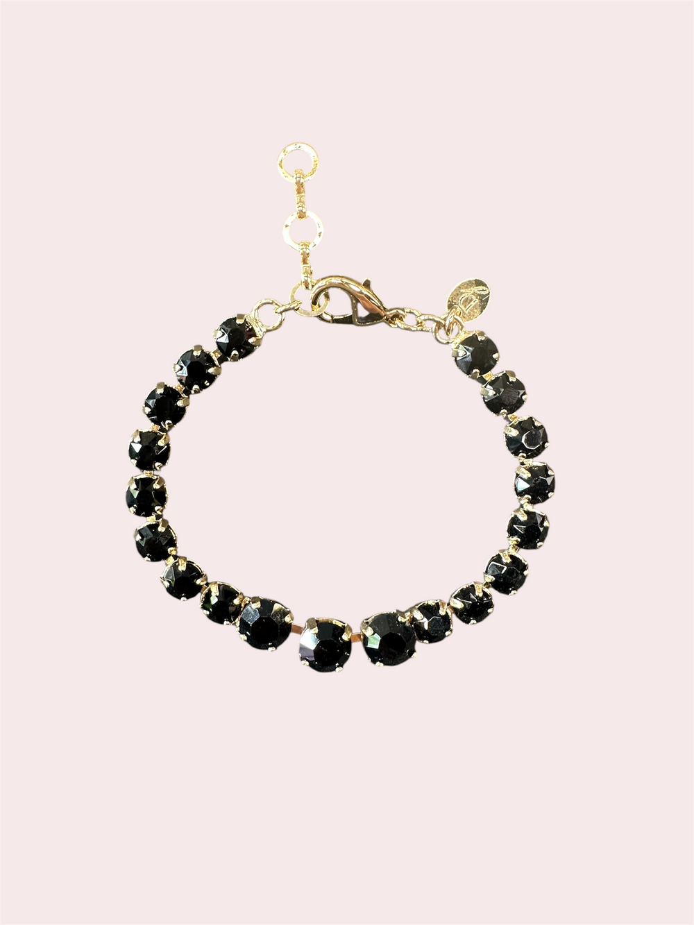 DAMICE Blush Gouden Armband - Swarovski Kristallen Perfect Cadeau