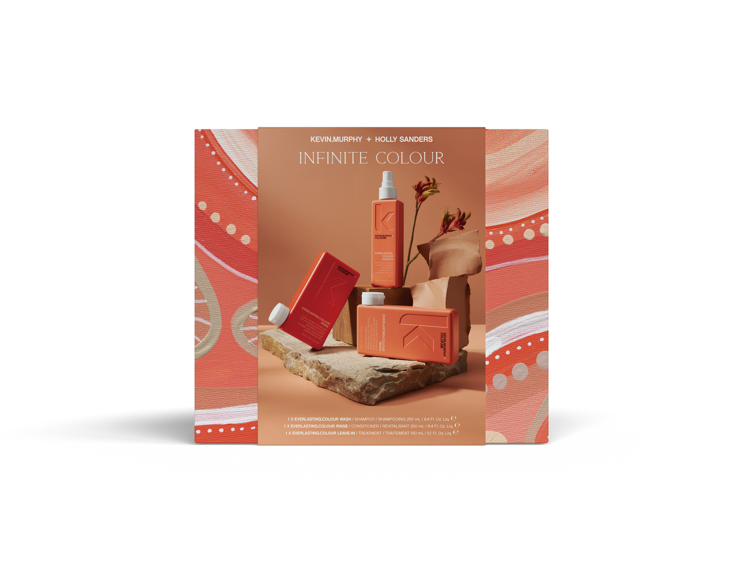 Kevin Murphy Infinite Colour Cadeaubox met 3 producten - Everlasting Colour Wash, Rinse en Leave-In voor gekleurd haar
