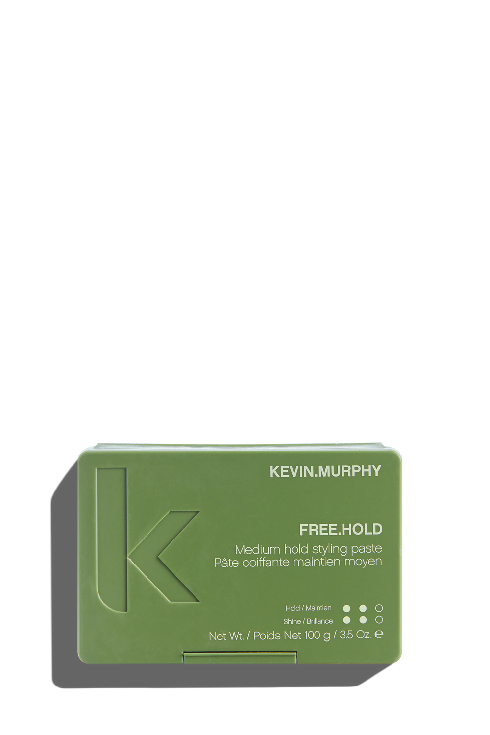 FREE.HOLD is een styling paste met flexibele hold met Bergamot. Zorgt voor een natuurlijke glans. 