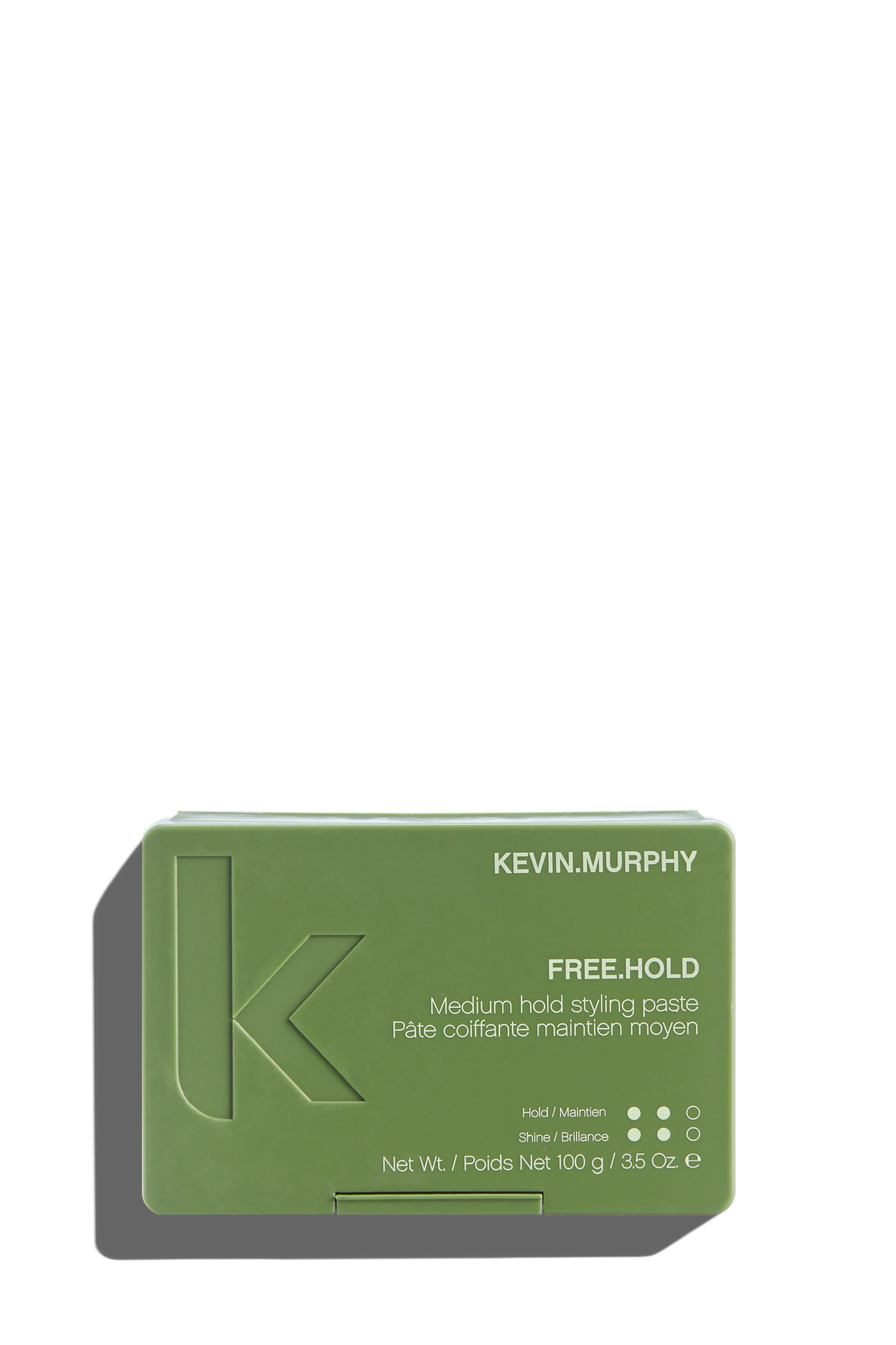 FREE.HOLD is een styling paste met flexibele hold met Bergamot. Zorgt voor een natuurlijke glans. 