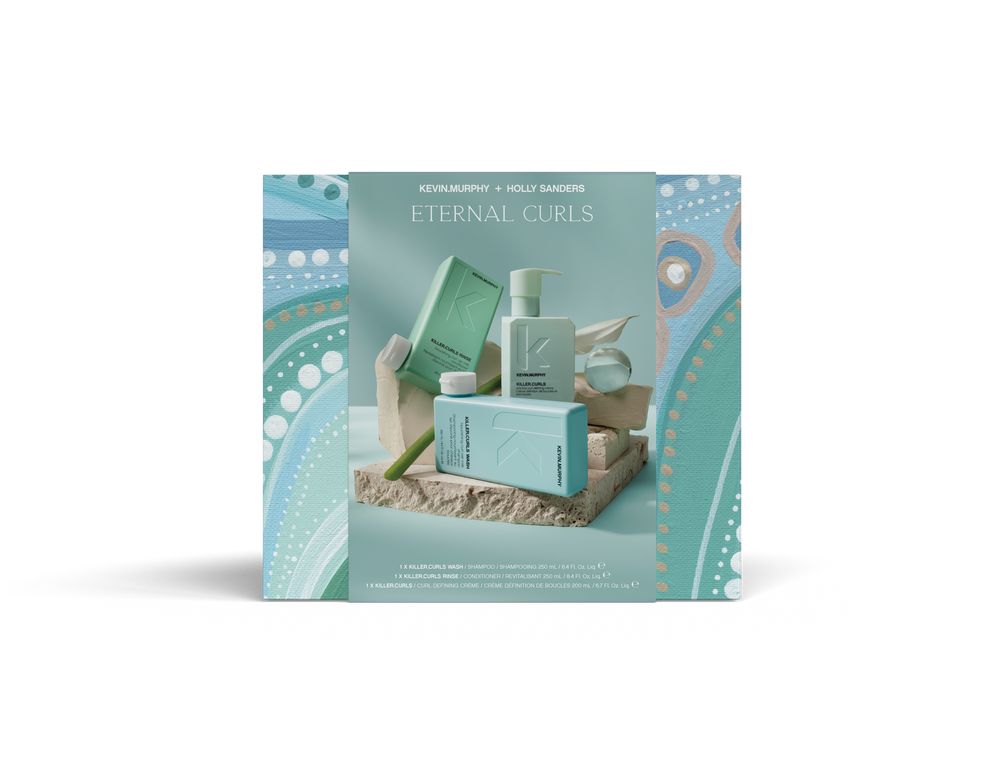 kevin murphy set eternal curl met holly sanders , cadeaubox gevuld met 3 producten voor krullen