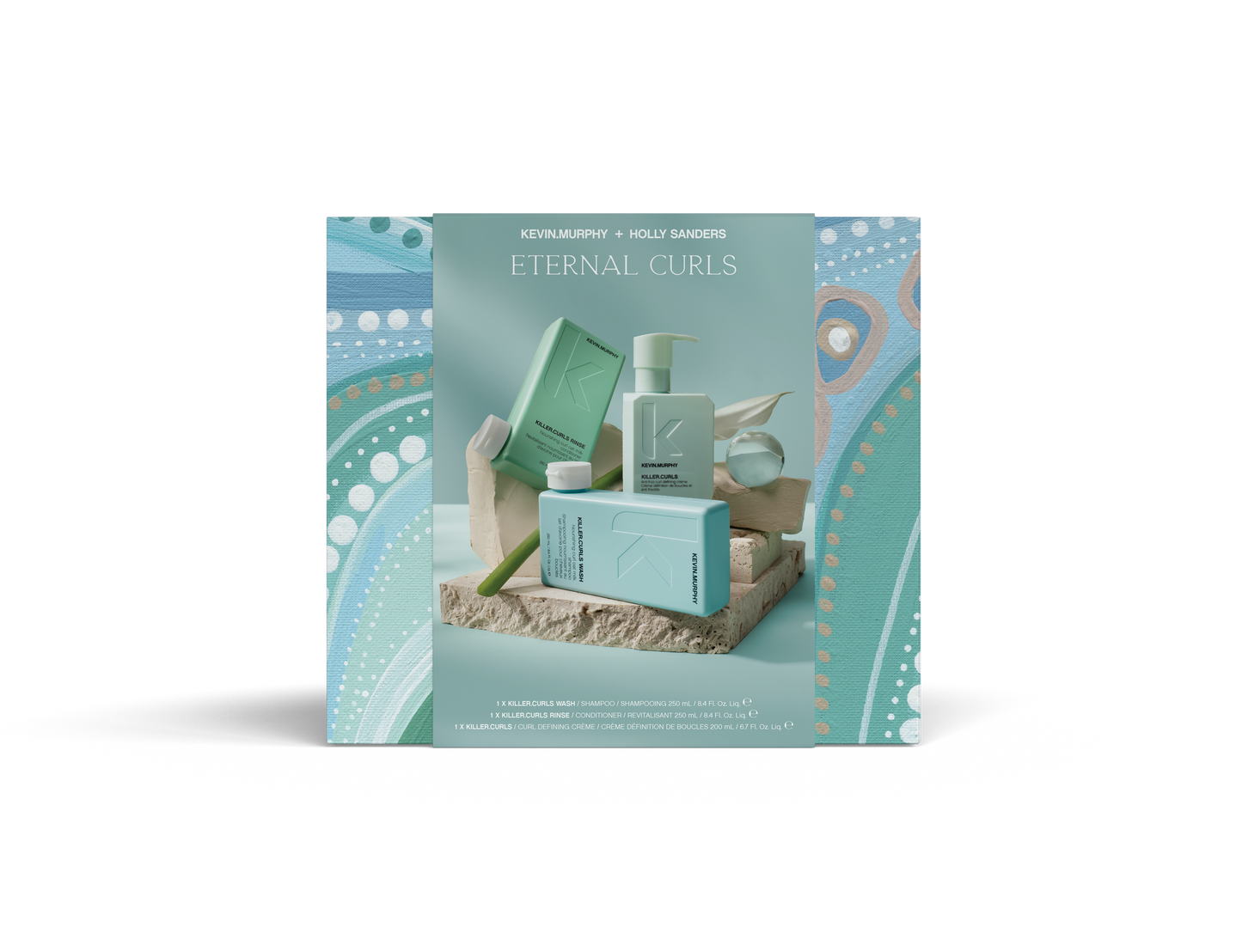 kevin murphy set eternal curl met holly sanders , cadeaubox gevuld met 3 producten voor krullen