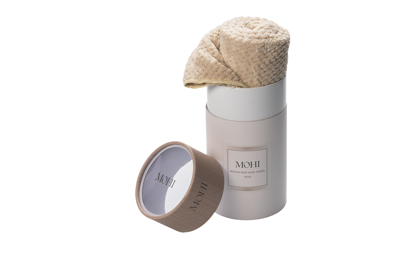 
                  
                    MOHI Microfiber Hair Towel Beige in cadeauverpakking - Mooi cadeau idee bij DAMICE Losser
                  
                