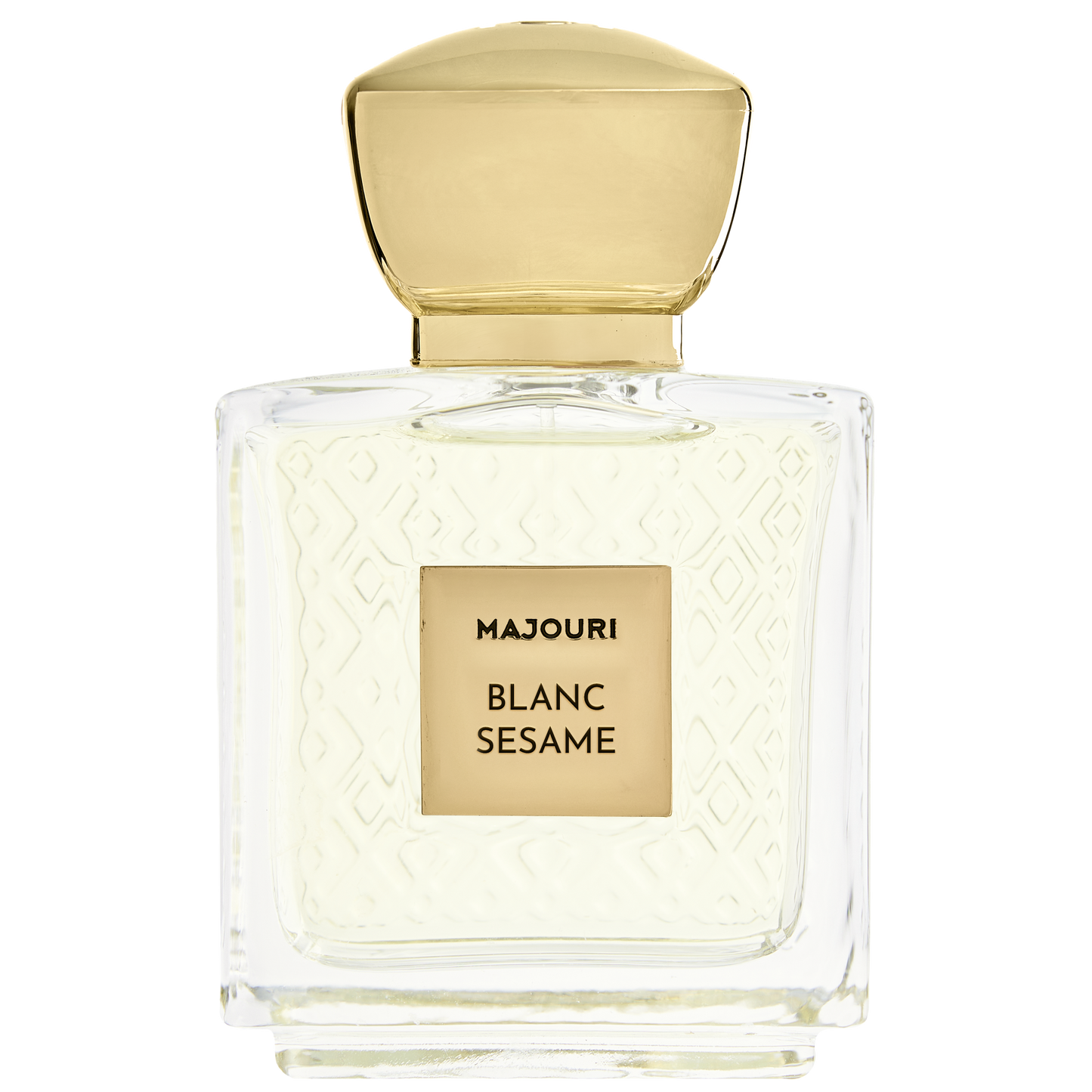 MAJOURI Blanc Sesame Eau de Parfum 75ml fles - exclusieve pre-order nieuwe parfum 2024 verkrijgbaar bij DAMICE Hair Salon Glane
