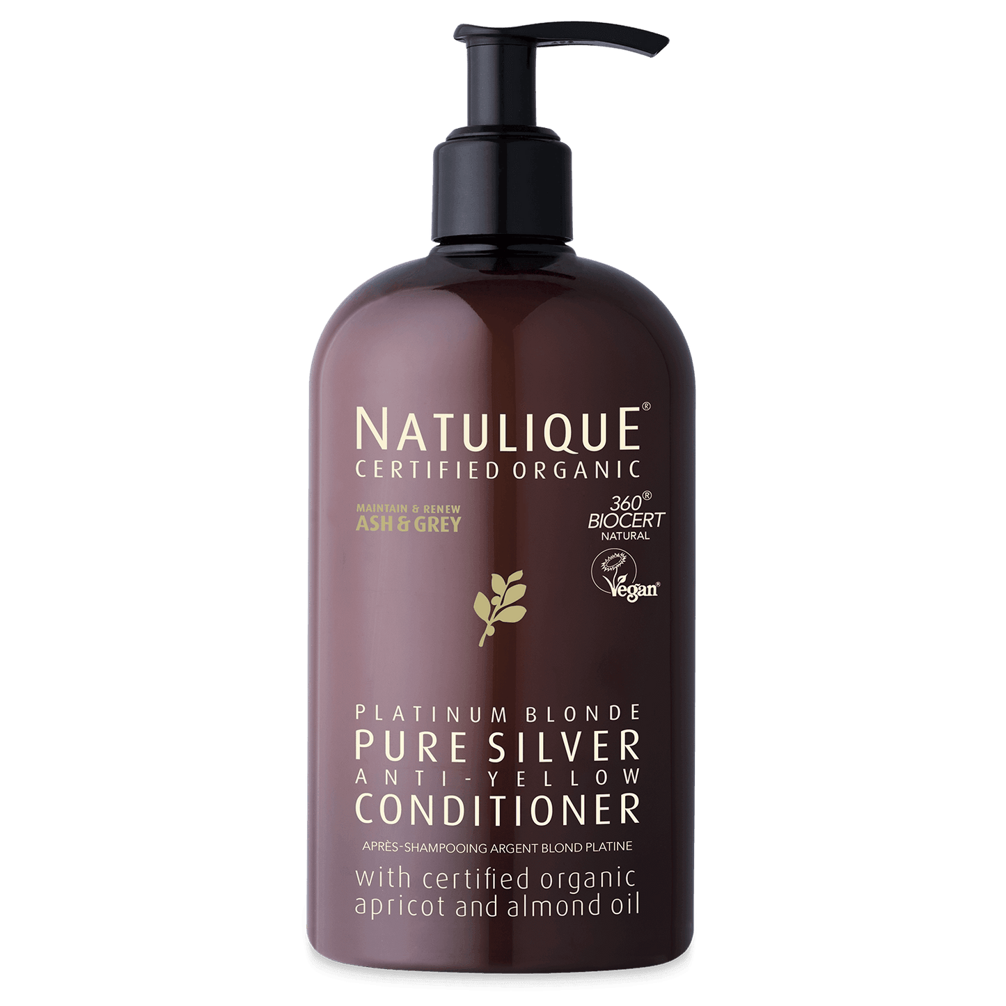NATULIQUE PURE SILVER CONDITIONER 200 & 500 ml - DAMICE Hair & Nails