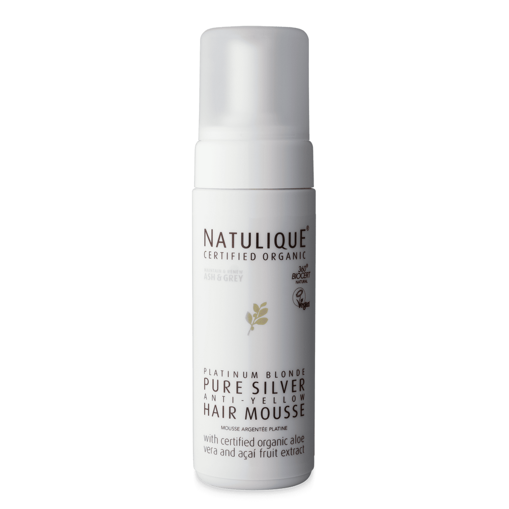 NATULIQUE PURE SILVER HAIR MOUSSE 500 ml - DAMICE Hair & Nails