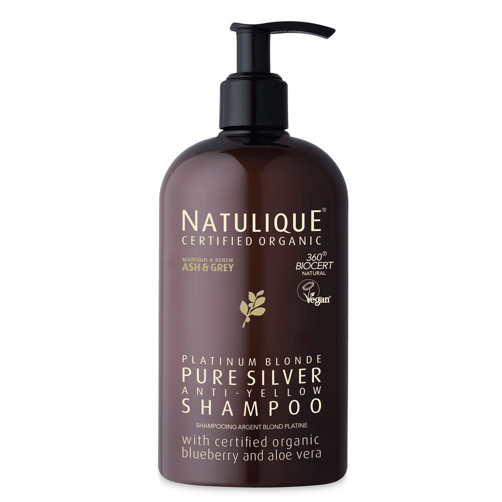 NATULIQUE PURE SILVER SHAMPOO 200 & 500 ml - DAMICE Hair & Nails