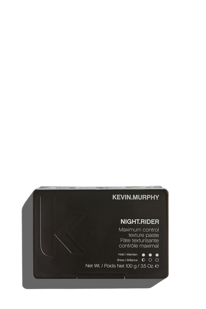NIGHT.RIDER heeft een stevige houvast en een matte textuur voor een korte of rauwe look.
