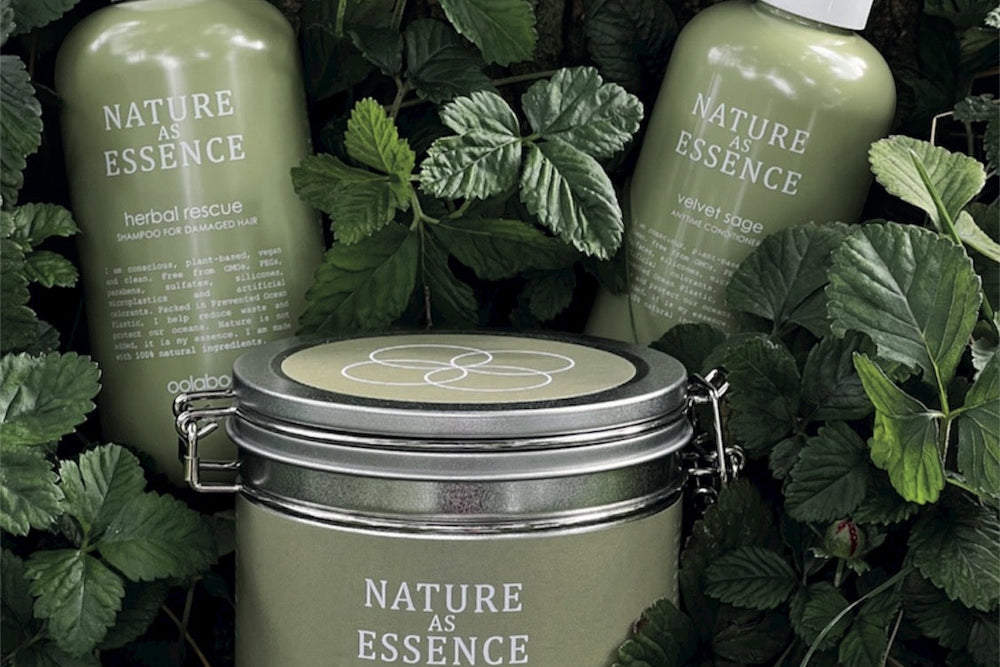 Oolaboo Nature as Essence 100% vegan haarverzorging producten