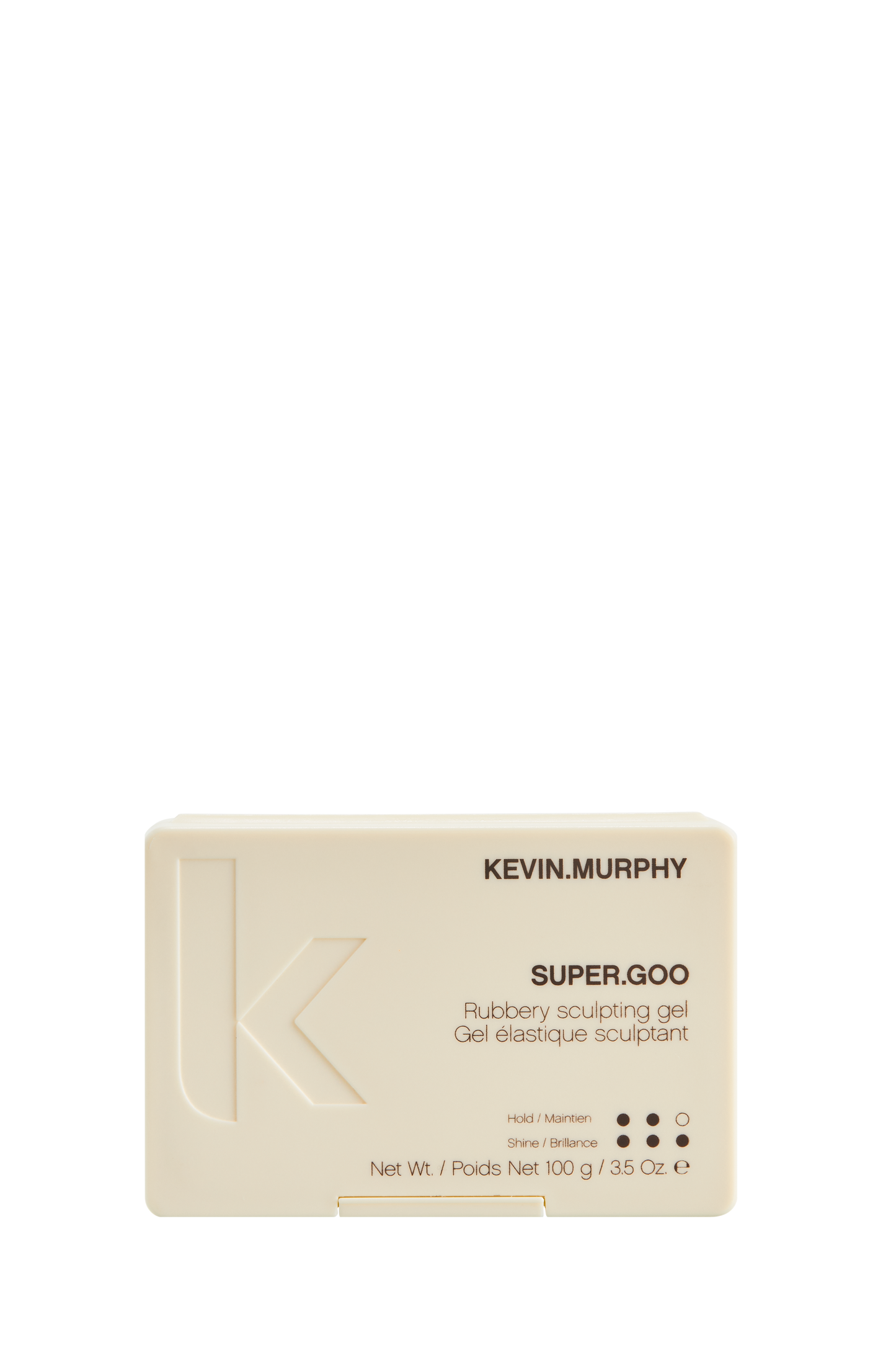 SUPER.GOO &nbsp; is een modelleergel voor een stevige grip met extracten van groene thee, bamboe en brandnetel. Vorm het haar met een natuurlijke afwerking die niet zal schilferen.
